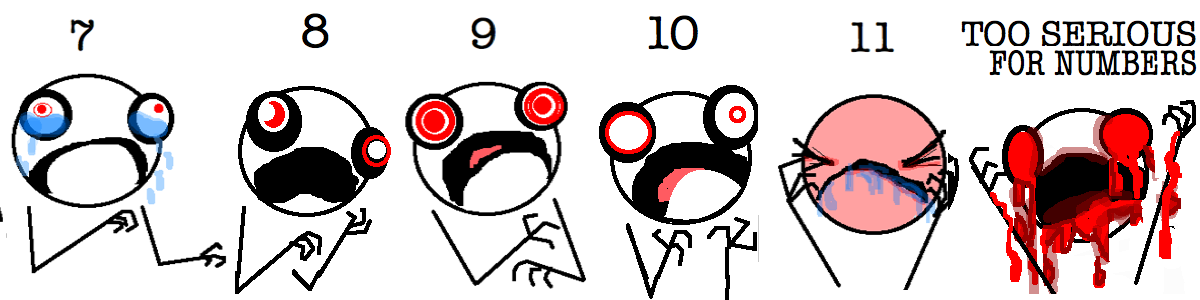 "The other half of the pain scale. See below"